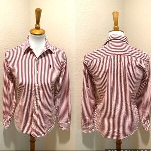 {Ralph Lauren} Striped Cotton Shirt